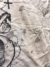 Load image into Gallery viewer, VTG Affliction Shirt Mens Extra Large Gray Y2K Grunge Skull Gothcore Skater