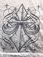 Load image into Gallery viewer, VTG Affliction Shirt Mens Extra Large Gray Y2K Grunge Skull Gothcore Skater