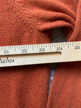 Load image into Gallery viewer, Alan Fusser Sweater Adult Extra Large Rusty Orange Rayon Pullover Outerwear Mens