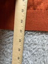 Load image into Gallery viewer, Alan Fusser Sweater Adult Extra Large Rusty Orange Rayon Pullover Outerwear Mens