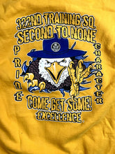 Load image into Gallery viewer, 322D Training SQ Sweatshirt Adult Large Yellow Eagle Hoodie USA Military Mens