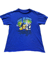 Load image into Gallery viewer, Looney Tunes Shirt Adult Medium Blue Six Flags Discovery Kingdom Taz Tweety Mens