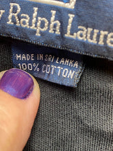 Load image into Gallery viewer, Ralph Lauren Shirt Adult Extra Large Black Red Pony Preppy Casual Golf Polo Mens