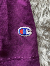 Load image into Gallery viewer, Champion Shirt Womens Medium Purple Black Athletic Sportswear Sporty Performance