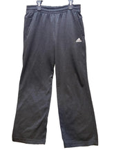 Load image into Gallery viewer, Adidas Sweatpants Mens Small 30x30 Climawarm Black Drawstring WideLeg Activewear