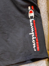 Load image into Gallery viewer, Champion Short Mens 6XL Authentic Athleticwear Adult Drawstring Pockets Black