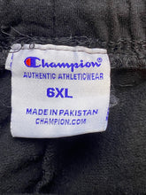 Load image into Gallery viewer, Champion Short Mens 6XL Authentic Athleticwear Adult Drawstring Pockets Black