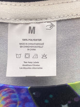 Load image into Gallery viewer, Mushroom Shirt Mens Medium AOP Psychedelic Trippy Rainbow Stretchy Festival