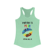 Load image into Gallery viewer, Everyday Is Pride Up4Drea Pride Racerback Tank Top, Pride Month Shirts, Pride Tee, Lesbian Shirt, Gay Shirt, North Carolina Tank Top