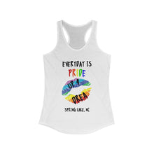 Load image into Gallery viewer, Everyday Is Pride Up4Drea Pride Racerback Tank Top, Pride Month Shirts, Pride Tee, Lesbian Shirt, Gay Shirt, North Carolina Tank Top