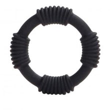 Load image into Gallery viewer, Adonis Silicone Ring Hercules Black California Exotic Novelties