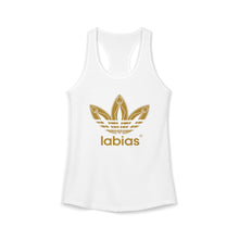 Load image into Gallery viewer, Labias Funny Parody Women's Ideal Racerback Tank