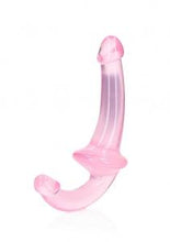 Load image into Gallery viewer, Realrock Strapless Strap On 6 inches Transparent Pink