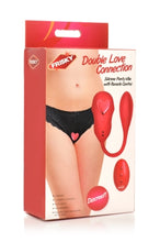 Load image into Gallery viewer, Frisky Double Love Connection Panty Vibe with Remiote Control