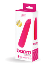 Load image into Gallery viewer, VEDO BOOM RECHARGEABLE WARMING VIBE FOXY PINK