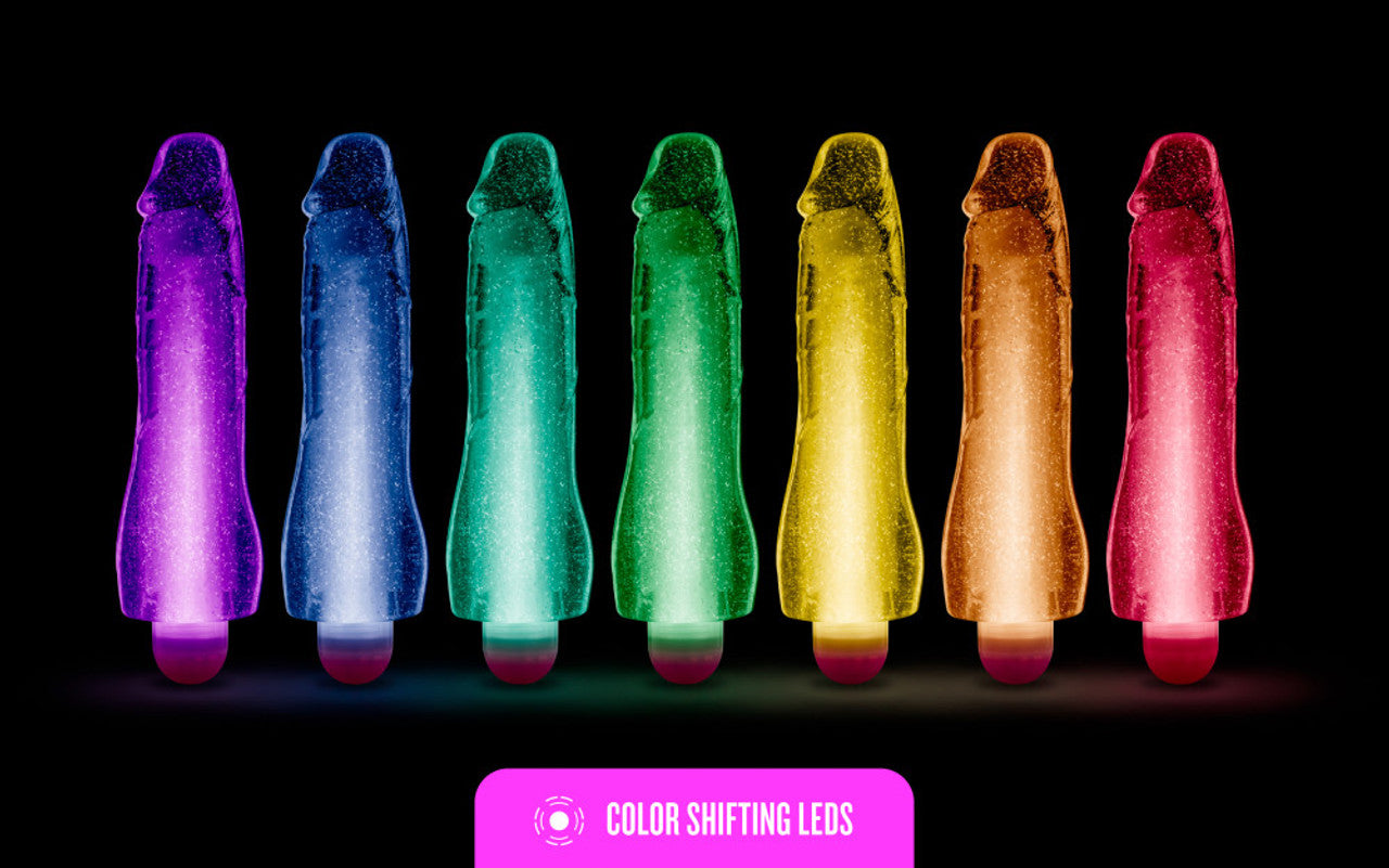 Glow Dicks - Molly Glitter Vibrator Up4Drea Glow Dicks - Molly Glitter Vibrator Up4Drea