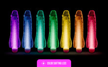 Load image into Gallery viewer, Glow Dicks - Molly Glitter Vibrator