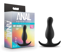 Load image into Gallery viewer, Anal Adventures Platinum - Curve Plug - Black