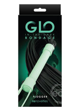 Load image into Gallery viewer, GLO Bondage Glow In The Dark Flogger - Green