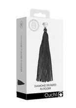 Load image into Gallery viewer, DIAMOND STUDDED WHIP BLACK