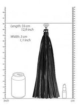 Load image into Gallery viewer, DIAMOND STUDDED WHIP BLACK