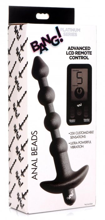 25X Vibrating Silicone Anal Beads with Advanced LCD Remote Control Up4Drea 25X Vibrating Silicone Anal Beads with Advanced LCD Remote Control Up4Drea