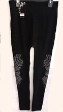 Load image into Gallery viewer, Lined Rhinestone Leggings