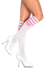 Load image into Gallery viewer, Sweetheart Athletic Knee Socks