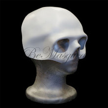 Load image into Gallery viewer, WHITE SKULL HALF-FACE MASK