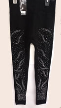 Load image into Gallery viewer, Lined Rhinestone Leggings
