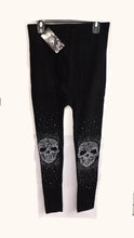 Load image into Gallery viewer, Lined Rhinestone Leggings