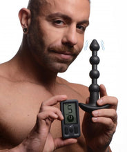 Load image into Gallery viewer, 25X Vibrating Silicone Anal Beads with Advanced LCD Remote Control
