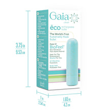 Load image into Gallery viewer, Gaia Eco Bullet Vibrator  Rechargeable
