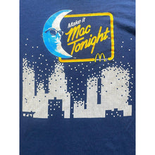 Load image into Gallery viewer, VTG McDonalds Shirt Womens Medium Single Stitch Mac Tonight 80s Long Sleeve RARE
