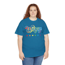 Load image into Gallery viewer, Wifey T-Shirt, Rainbow Shirts, Gay Pride Tshirt, Lesbian Pride Shirt, LGBTQ Pride Shirt, Pride Month Shirts, Rainbow Wifey Shirt, Gay Pride
