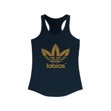 Load image into Gallery viewer, Labias Funny Parody Women's Ideal Racerback Tank
