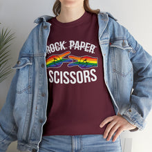Load image into Gallery viewer, Rock Paper Scissors T-Shirt, Funny Lesbian Shirt, Gay Shirt, Gay Pride Shirt, Gay Lesbian Pride Shirt, Funny Shirt, Gift for Lesbians
