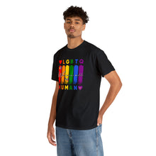 Load image into Gallery viewer, LGBTQ Human T-Shirt, Rainbow Shirts, Gay Pride Tshirt, Human Rights Shirt, Pride Month Shirts, Equality Shirt, Equal Rights Shirt, Pride
