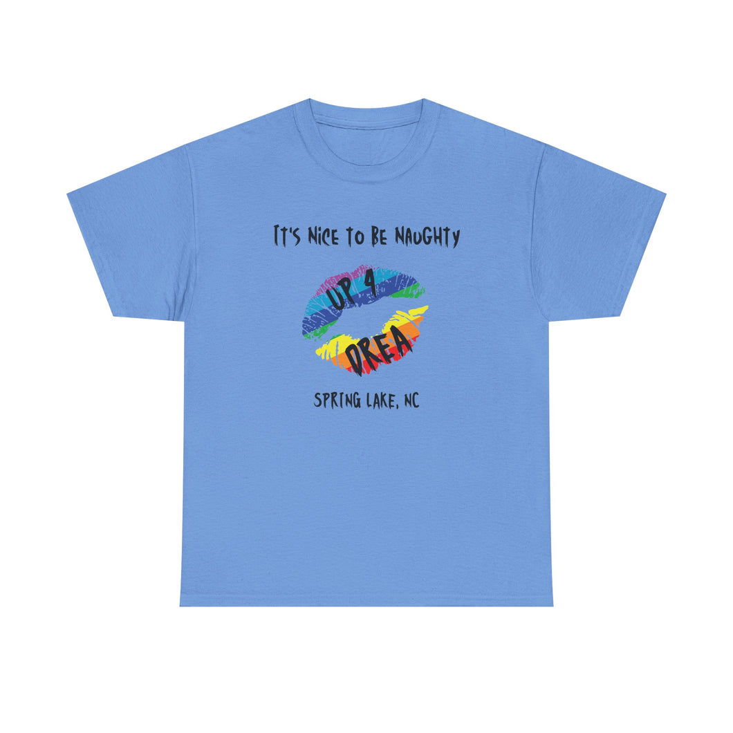 It's Nice to be Naughty Up4Drea Pride T-Shirt, Pride Month Shirts, Gay Lesbian Pride Tee, Gay Gift, LGBTQ Shirt, North Carolina Shirt