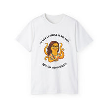 Load image into Gallery viewer, Funny Octopus T-Shirt, Cute Humor Tee for Ocean Lovers, Gift for Friends, Fun Party Shirt, Casual Wear, Unique Graphic Tee

