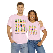 Load image into Gallery viewer, Where&#39;s The Party T-Shirt, Funny T-shirt, Pineapple Shirt, Rainbow Shirt, Swinger Shirt, Lifestyle Shirt, Gift for Her, Gift for Him, Party
