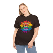Load image into Gallery viewer, Keep Calm And Be Proud Of Who You Are T-Shirt, Rainbow Shirts, Gay Pride Tshirt, LGBTQ Shirt, LGBTQ Pride Shirt, Pride Month Shirts
