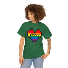Load image into Gallery viewer, Gaymer T-Shirt, Rainbow Shirts, Funny Pride Shirt, Rainbow Heart Shirt, Gay Pride Shirt, Pride Month Shirts, Funny Quote Shirt
