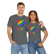 Load image into Gallery viewer, Be You Gay Rights T-Shirt, Human Rights Shirt, Equality T-Shirt, LGBTQ+ Shirts, Pride Tee
