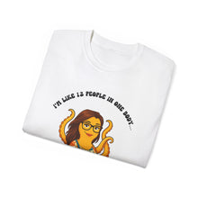 Load image into Gallery viewer, Funny Octopus T-Shirt, Cute Humor Tee for Ocean Lovers, Gift for Friends, Fun Party Shirt, Casual Wear, Unique Graphic Tee
