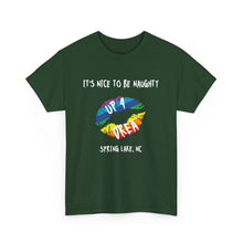 Load image into Gallery viewer, It&#39;s Nice to be Naughty Up4Drea Pride T-Shirt, Pride Month Shirts, Gay Lesbian Pride Tee, Gay Gift, LGBTQ Shirt, North Carolina Shirt
