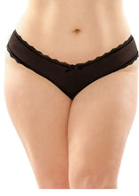 Load image into Gallery viewer, Dahlia Hipster Panty with Keyhole Cutout
