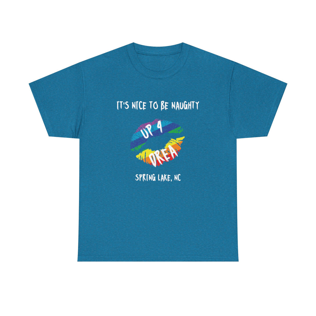 It's Nice to be Naughty Up4Drea Pride T-Shirt, Pride Month Shirts, Gay Lesbian Pride Tee, Gay Gift, LGBTQ Shirt, North Carolina Shirt