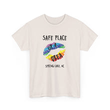 Load image into Gallery viewer, Safe Place Up4Drea Pride T-Shirt, Pride Month Shirts, Gay Lesbian Pride Tee, Gay Gift, LGBTQ Shirt, North Carolina Shirt, Lesbian Gift
