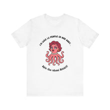 Load image into Gallery viewer, Whimsical Octopus Tee, Fun Graphic T-Shirt, Quirky Artwear, Halloween Costume, Gift for Sea Lovers
